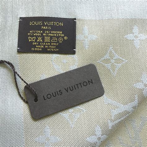 louis vuitton scarf tags